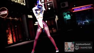 mmd r18 ahegao babe e girl want to make you hard seductive 3d hentai