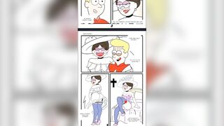 Mary Poppins Boring Sunday at Church Cartoon Porn Comic, Parody Porn