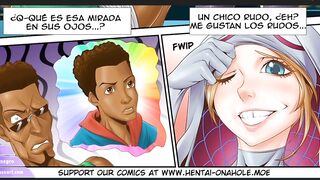Adult Gwen Stacy's Amazing Footjob Parody Cartoon Comics, Spiderman Porn Comics