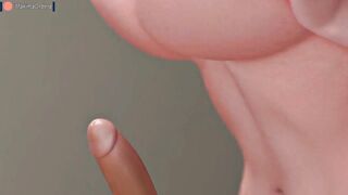Aunt Cass Titsjob her Stepson Until Creampie