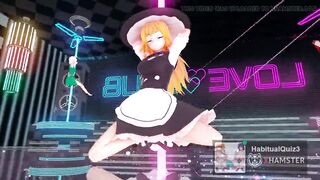 mmd r18 Marisa de erotic crouching dance sex cum lover 3d hentai public event