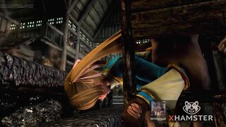 Himechan fuck ugly old man 3d hentai sexy bitch ahegao skyrim