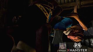 Himechan fuck ugly old man 3d hentai sexy bitch ahegao skyrim
