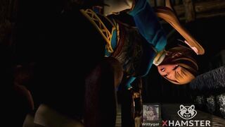 Himechan fuck ugly old man 3d hentai sexy bitch ahegao skyrim