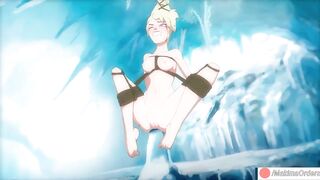 Elsa Big Insertion with Monster Until Cum