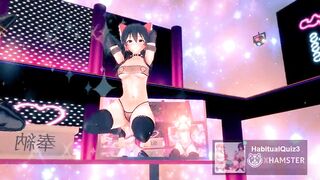 Touhou Project Series Hai Phut Hon In Sexy Bdsm Reimu Hakurei And Sanae Kochiya mmd r18 3d hentai fuck