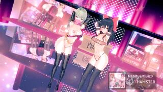 Touhou Project Series Hai Phut Hon In Sexy Bdsm Reimu Hakurei And Sanae Kochiya mmd r18 3d hentai fuck