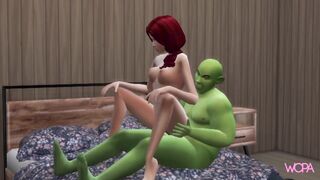 [TRAILER] Shrek Fucking Princess Fiona Hard - Parody Animation