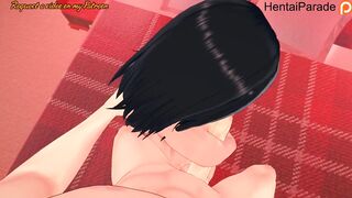 Anetoro Misaki giving sweaty Armpit Job Nagatoro-san Hentai Uncensored