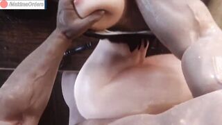 Miss Fortune Hard Fuck with Huge Cock Until Creampie