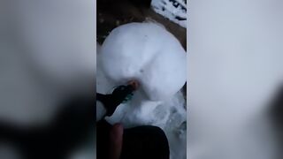Snowgirl Wants My HOT Cum in Her Cold Tight Pussy!