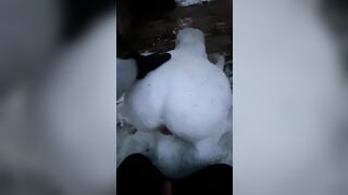 Snowgirl Wants My HOT Cum in Her Cold Tight Pussy!