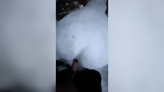 Snowgirl Wants My HOT Cum in Her Cold Tight Pussy!