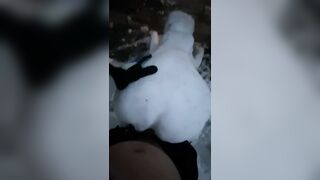 Snowgirl Wants My HOT Cum in Her Cold Tight Pussy!
