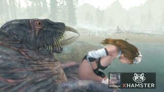 Vication Sex At The Beach With Gian Dick Furry 3D Hentai
