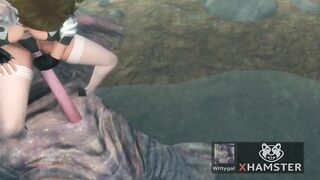 Vication Sex At The Beach With Gian Dick Furry 3D Hentai