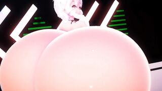 Yuzuki Yukari Butt Growing In Motion