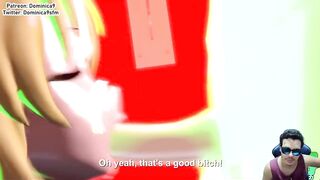 Lucoa atiende a muchos hombres por igual! (artista Dominica9)