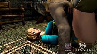 Himechan cheating Wife Milf at the bar public 3d hentai cosplay roleplay