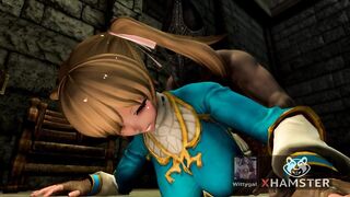 Himechan cheating Wife Milf at the bar public 3d hentai cosplay roleplay