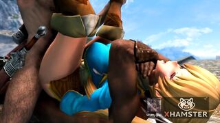 imechan Hardcore Sex Public Show Ahegao Babe Cum 3D Hentai