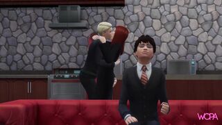 [TRAILER] Draco having sex with Ginny behind Harry Potter's back - Parody