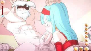 Kame Paradise 2 Uncensored Bulma Gets Her Face Fucked By Foxie2K