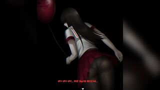 The way home - creepy hentai game | Night 3 | H-moments gameplay part 2