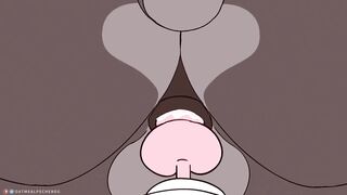 Lucky Wolf fucking futa deer Zara