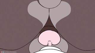 Lucky Wolf fucking futa deer Zara