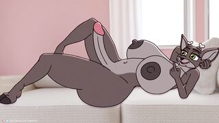 Lucky Wolf fucking futa deer Zara