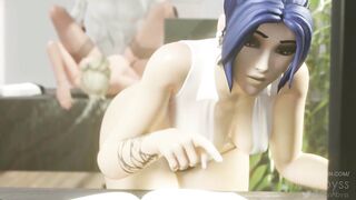 Overwatch Mercy Fucked In Office