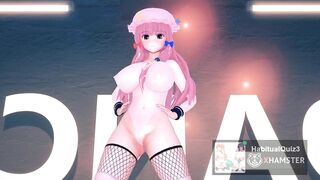 mmd r18 Ecksa size in Leotard Scarlet Devil Mansion super mario version 3d hentai