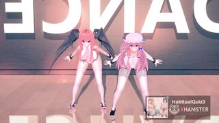 mmd r18 Ecksa size in Leotard Scarlet Devil Mansion super mario version 3d hentai