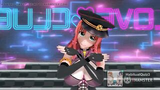 mmd r18 Love & Joy in latex suit 3d hentai captain sex officer 3d hentai