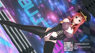 mmd r18 Love & Joy in latex suit 3d hentai captain sex officer 3d hentai