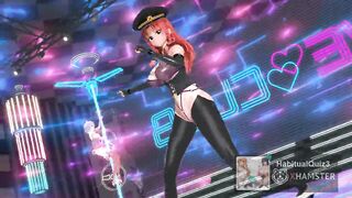 mmd r18 Love & Joy in latex suit 3d hentai captain sex officer 3d hentai