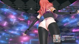 mmd r18 Love & Joy in latex suit 3d hentai captain sex officer 3d hentai