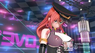 mmd r18 Love & Joy in latex suit 3d hentai captain sex officer 3d hentai