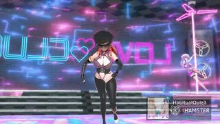 mmd r18 Love & Joy in latex suit 3d hentai captain sex officer 3d hentai