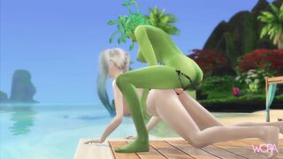 [TRAILER] HARLEY QUINN & MEDUSA having sex at the beach house