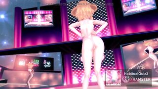 mmd r18 Look at Bitch Suwako-sama how girl dance 3d hentai