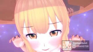 mmd r18 Look at Bitch Suwako-sama how girl dance 3d hentai
