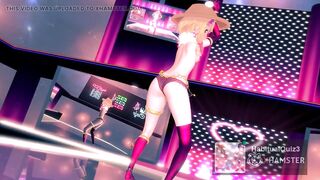 mmd r18 Look at Bitch Suwako-sama and watch her lewd training dance 3d hentai
