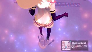 mmd r18 Look at Bitch Suwako-sama and watch her lewd training dance 3d hentai