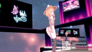 mmd r18 Look at Bitch Suwako-sama sexy bitch leopard suit 3d hentai lewd public