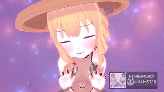 mmd r18 Look at Bitch Suwako-sama sexy bitch leopard suit 3d hentai lewd public
