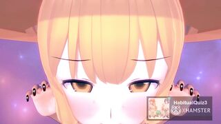 mmd r18 Look at Bitch Suwako-sama sexy bitch leopard suit 3d hentai lewd public