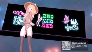 mmd r18 Look at Bitch Suwako-sama sexy bitch leopard suit 3d hentai lewd public