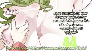 Hentai JOI Preview - Mobius tests foot fetish serum on you(femdom, feet) March patreon exclusive